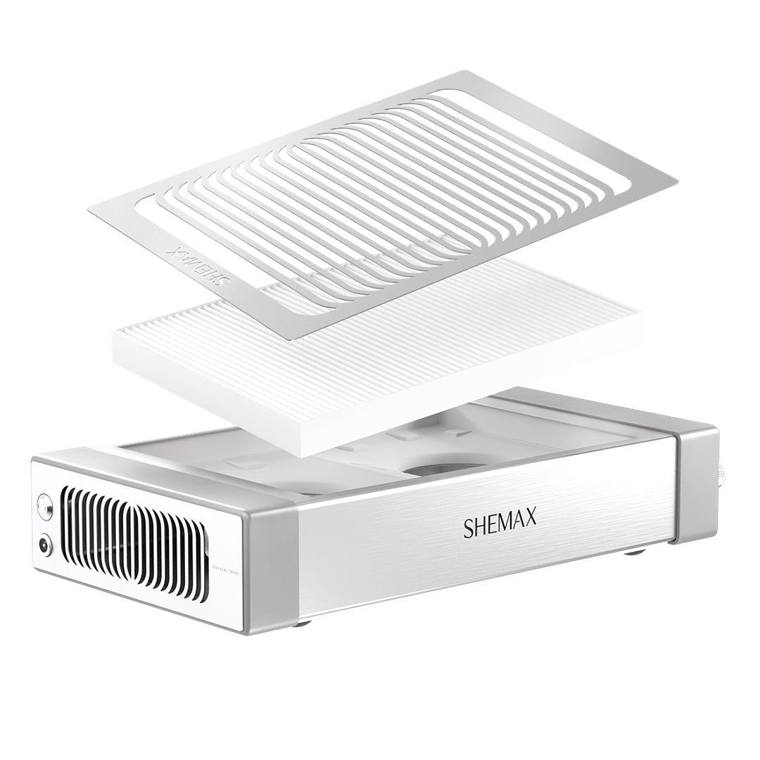 Set: SHEMAX Style PRO NL Gray – Dust Collector + Extra Filter