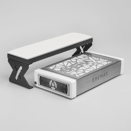 SheMax Manicurist's Hand Rest Comfort - White Total Black