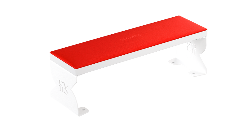 NL SheMax Manicurist's Hand Rest Comfort - Red White