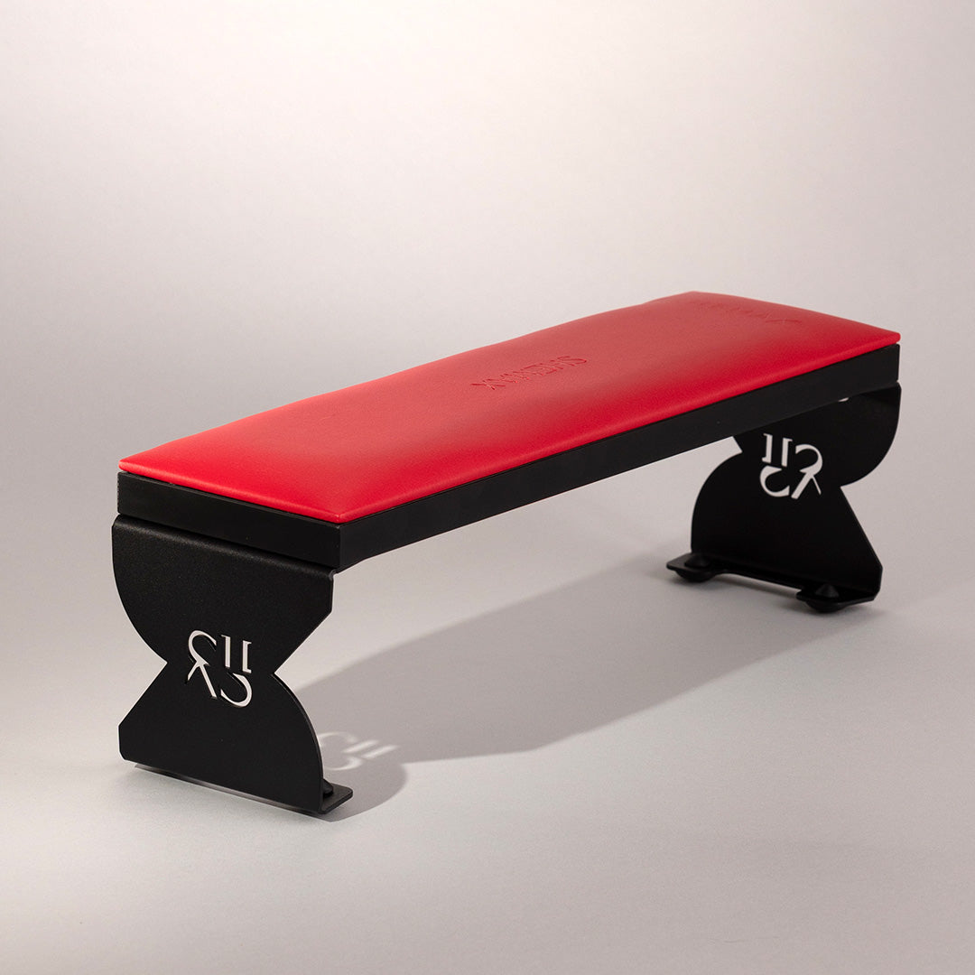 NL SheMax Manicurist's Hand Rest Comfort - Red Total Black