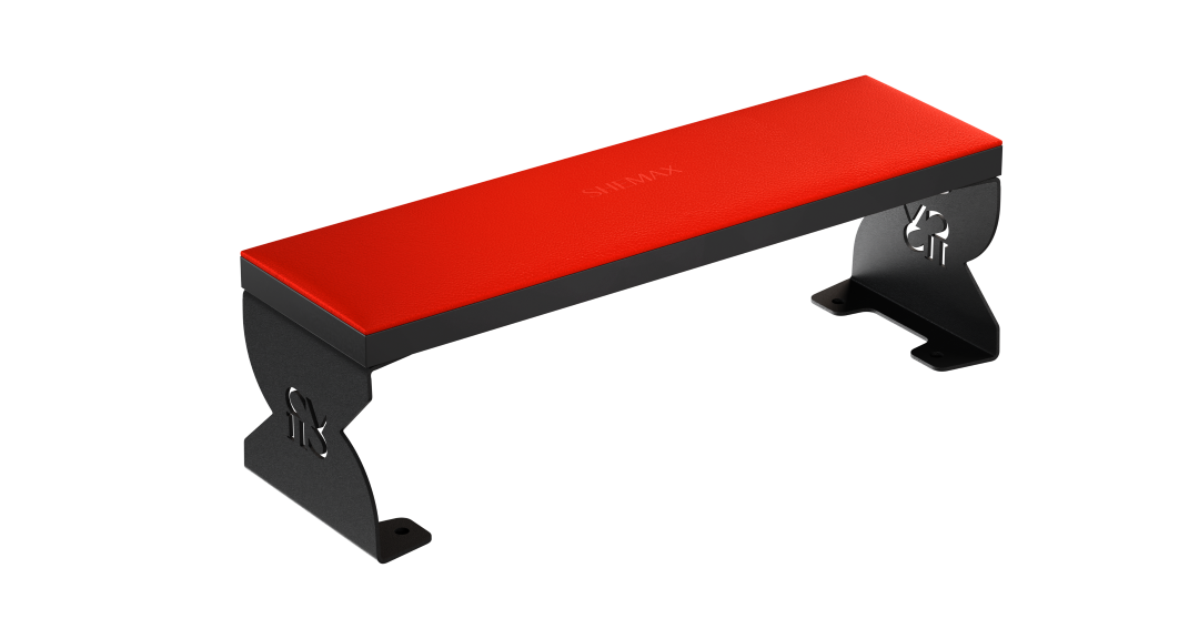 NL SheMax Manicurist's Hand Rest Comfort - Red Total Black