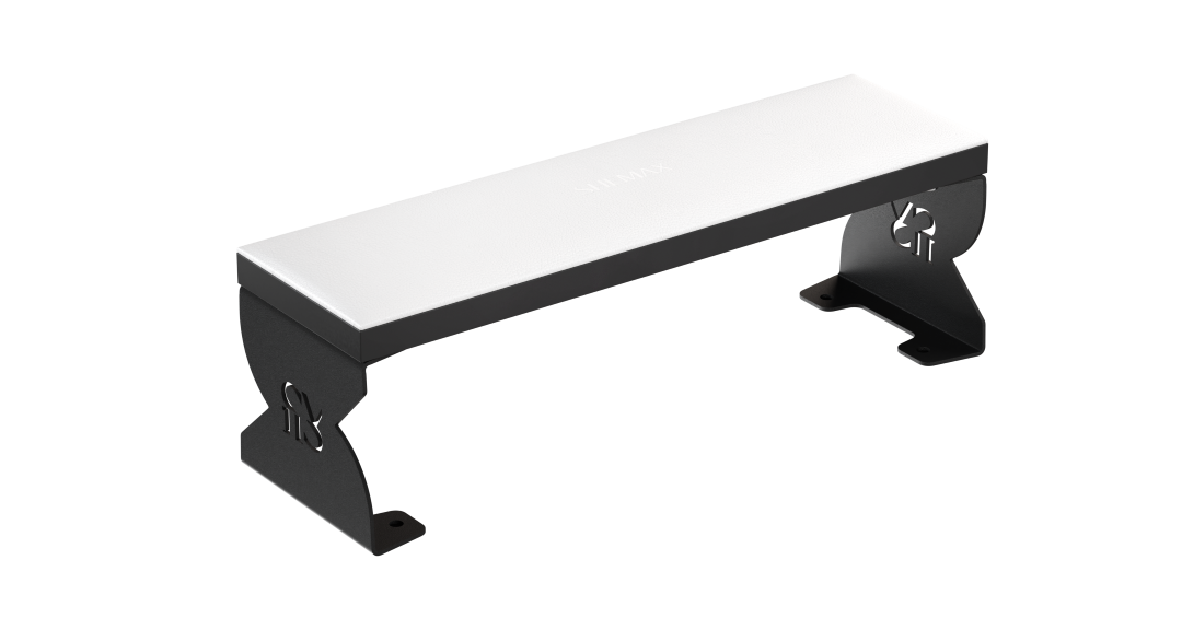 NL SheMax Manicurist's Hand Rest Comfort - White Total Black