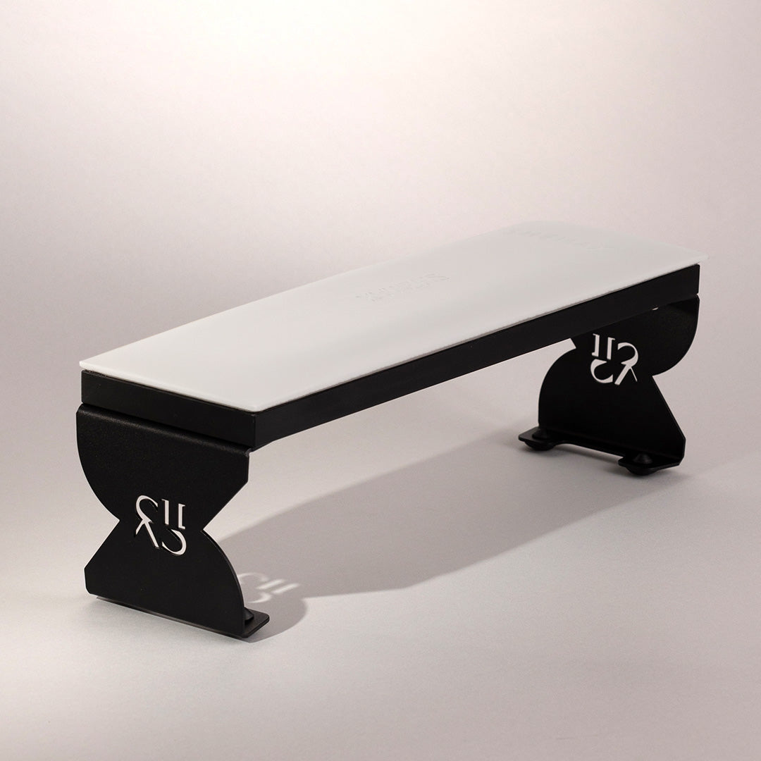 NL SheMax Manicurist's Hand Rest Comfort - White Total Black