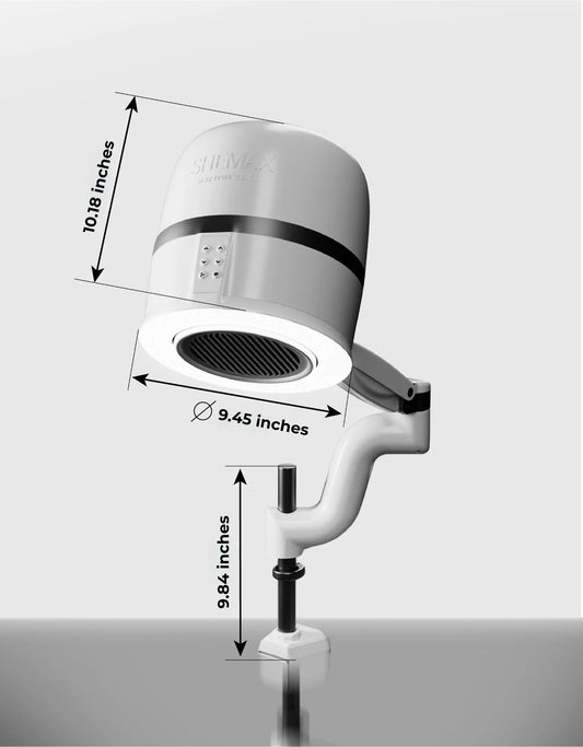 DUO PRO SHEMAX - puissant aspirateur à poussière et lampe LED