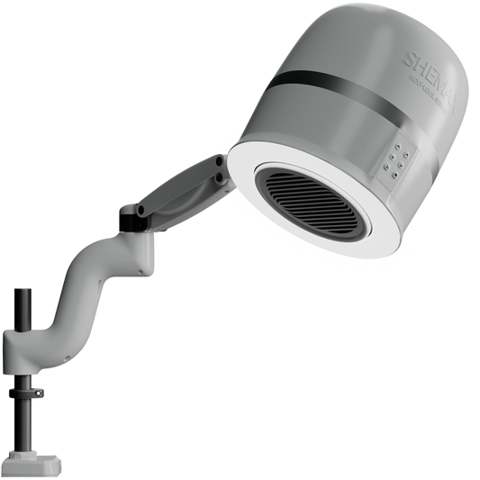DUO PRO SHEMAX - Nail and Pedicure Dust Collector with LED Lamp