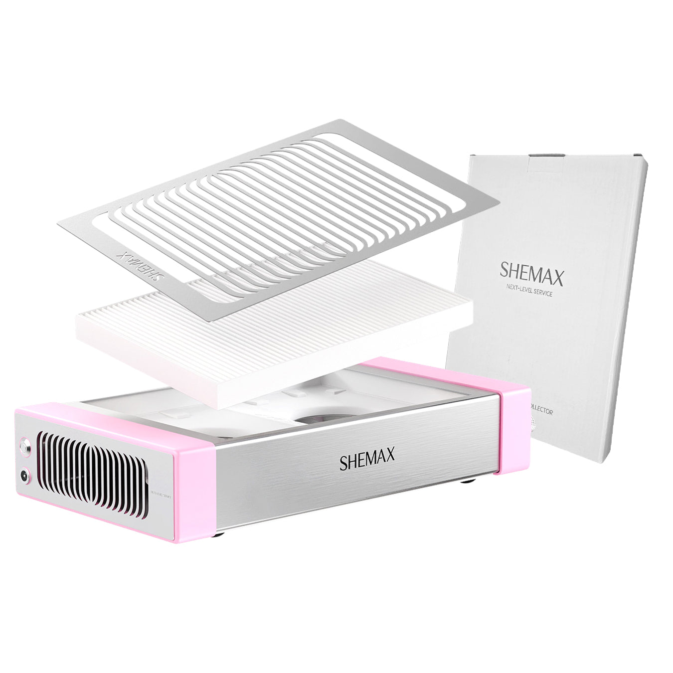 Set: SHEMAX Style PRO NL Pink Pastel – Dust Collector + Extra Filter