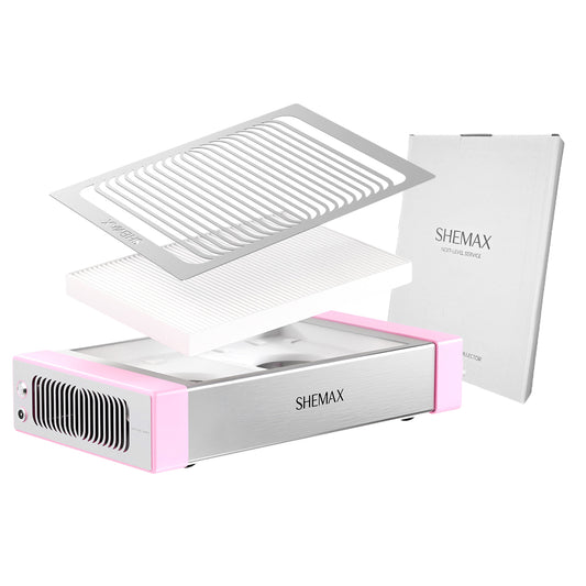 Set: SHEMAX Style PRO NL Pink Pastel – Dust Collector + Extra Filter